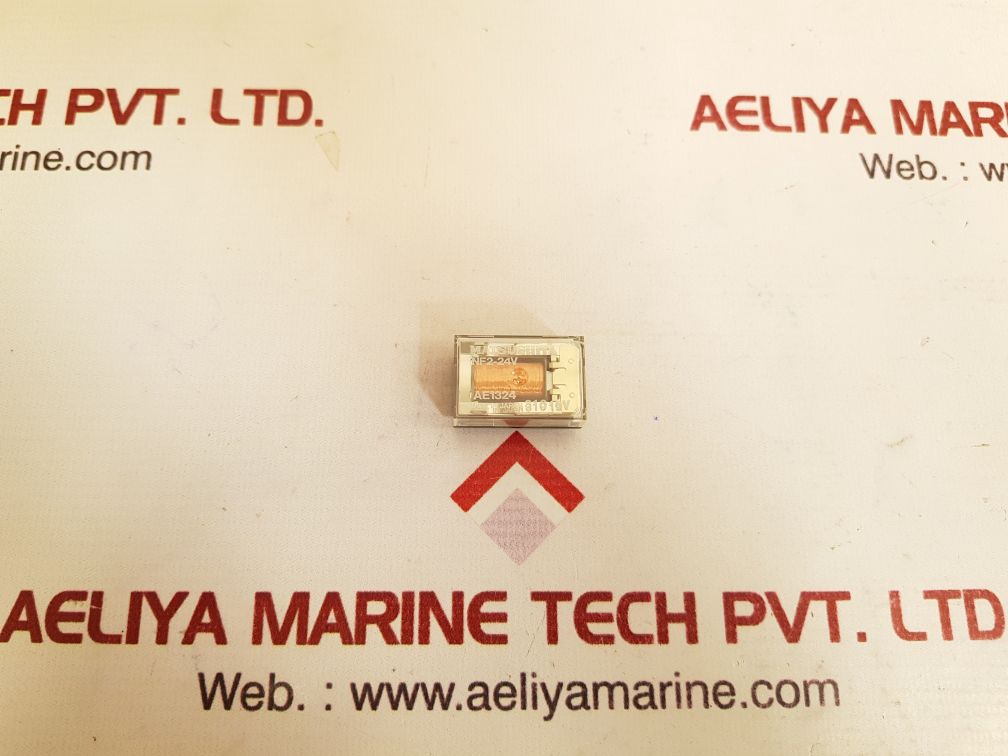 Set of 8x Matsushita nf2-24v relay for plc board