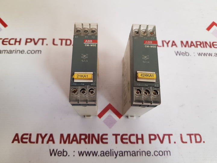 Abb cm-mse thermistor motor protection relay 1svr550800r9300