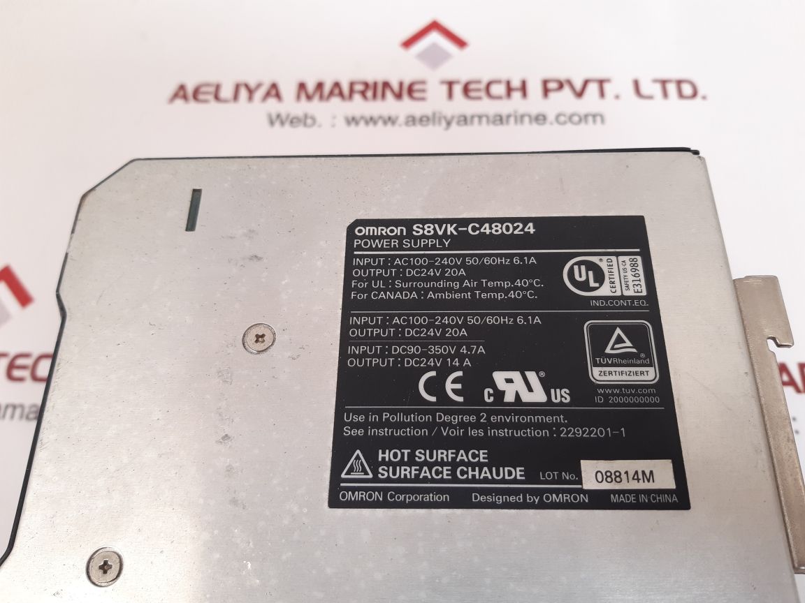 Omron s8vk-c48024 power supply