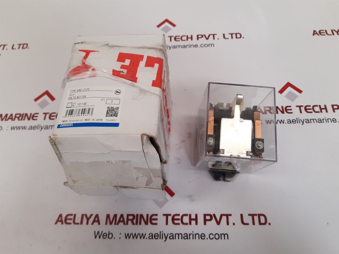 Omron g4q-212s relay 