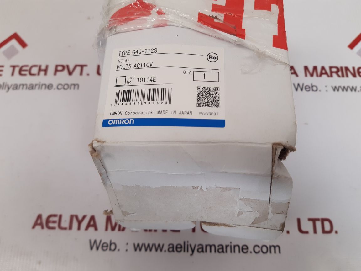 Omron g4q-212s relay 