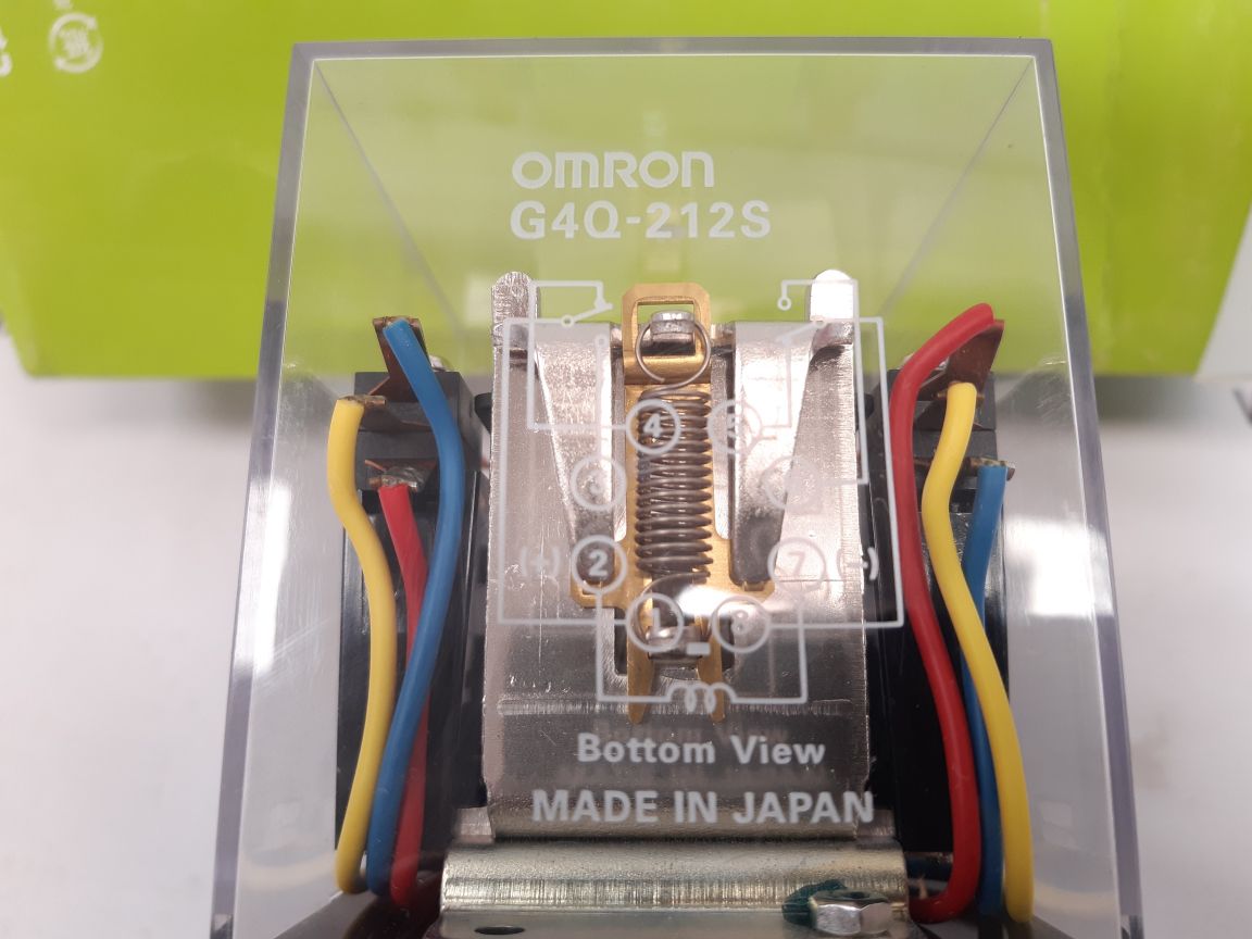 Omron g4q-212s relay 
