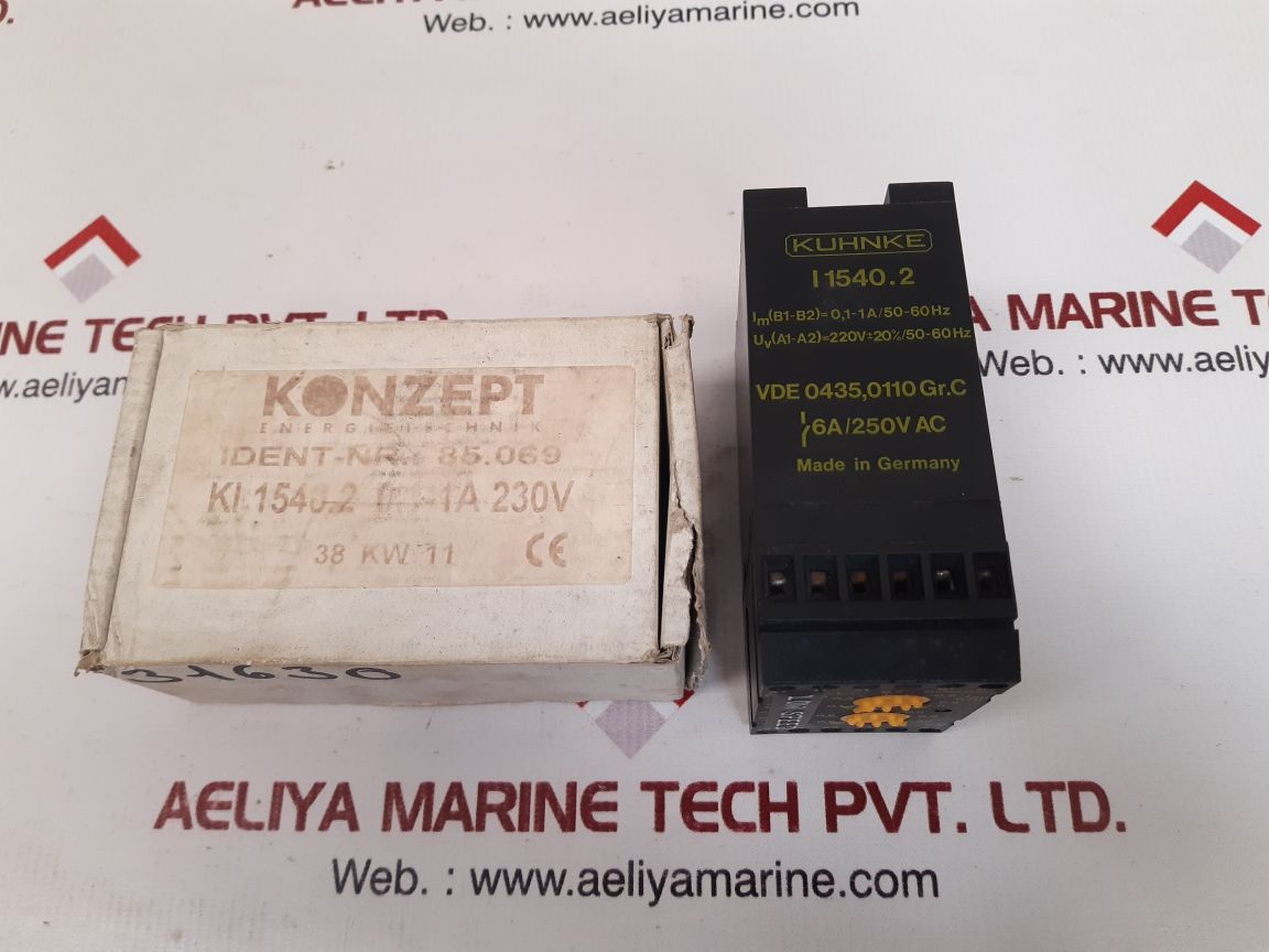 Kuhnke i1540.2 current monitoring relay