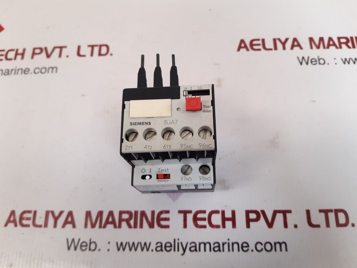 Siemens 3ua7021-1c overload relay