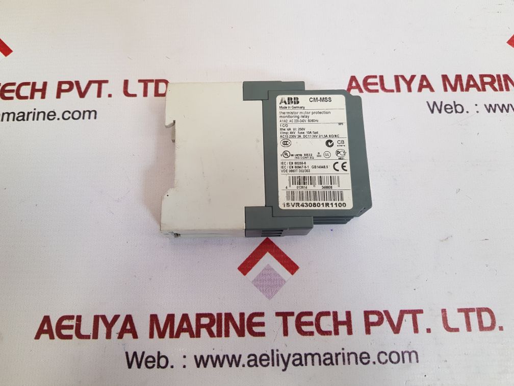Abb cm-mss thermistor motor protection monitoring relay 1svr430801r1100 New