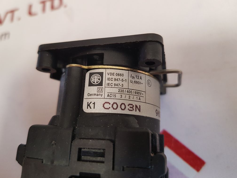 Telemecanique k1c003n cam switch