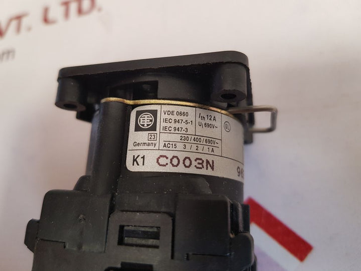 Telemecanique k1c003n cam switch