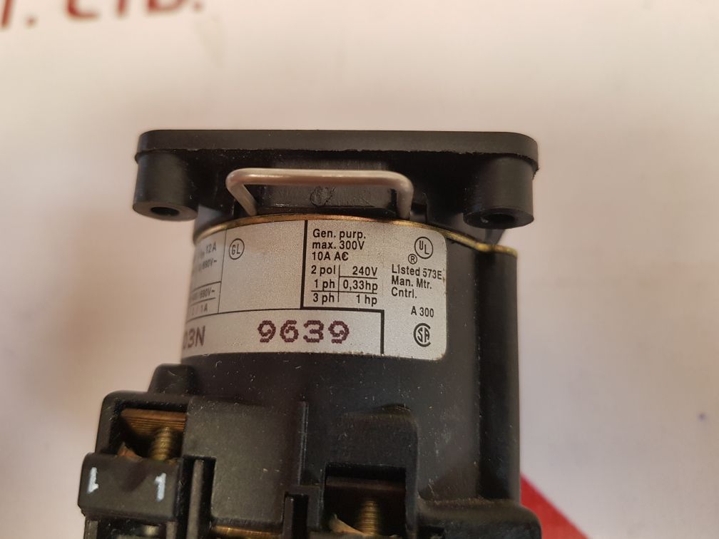 Telemecanique k1c003n cam switch