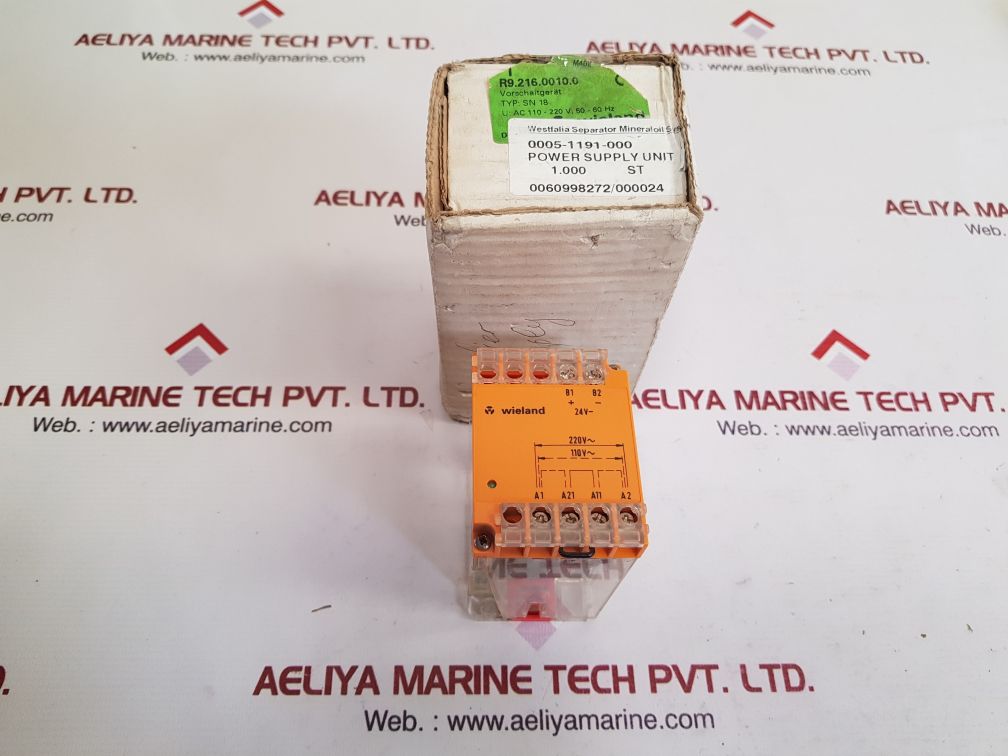 Wieland sn 18 power supply unit r9.216.0010.0