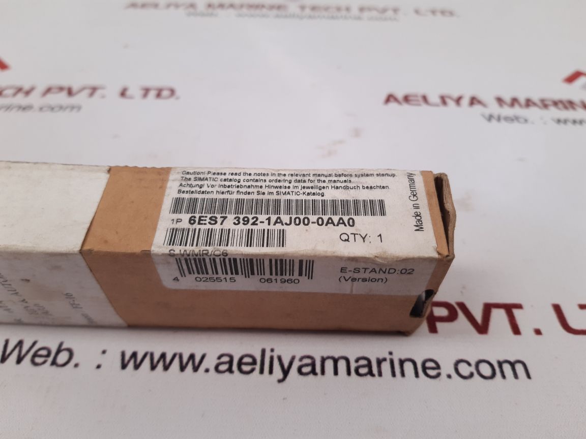 Siemens simatic 6es7 392-1aj00-0aa0 connector