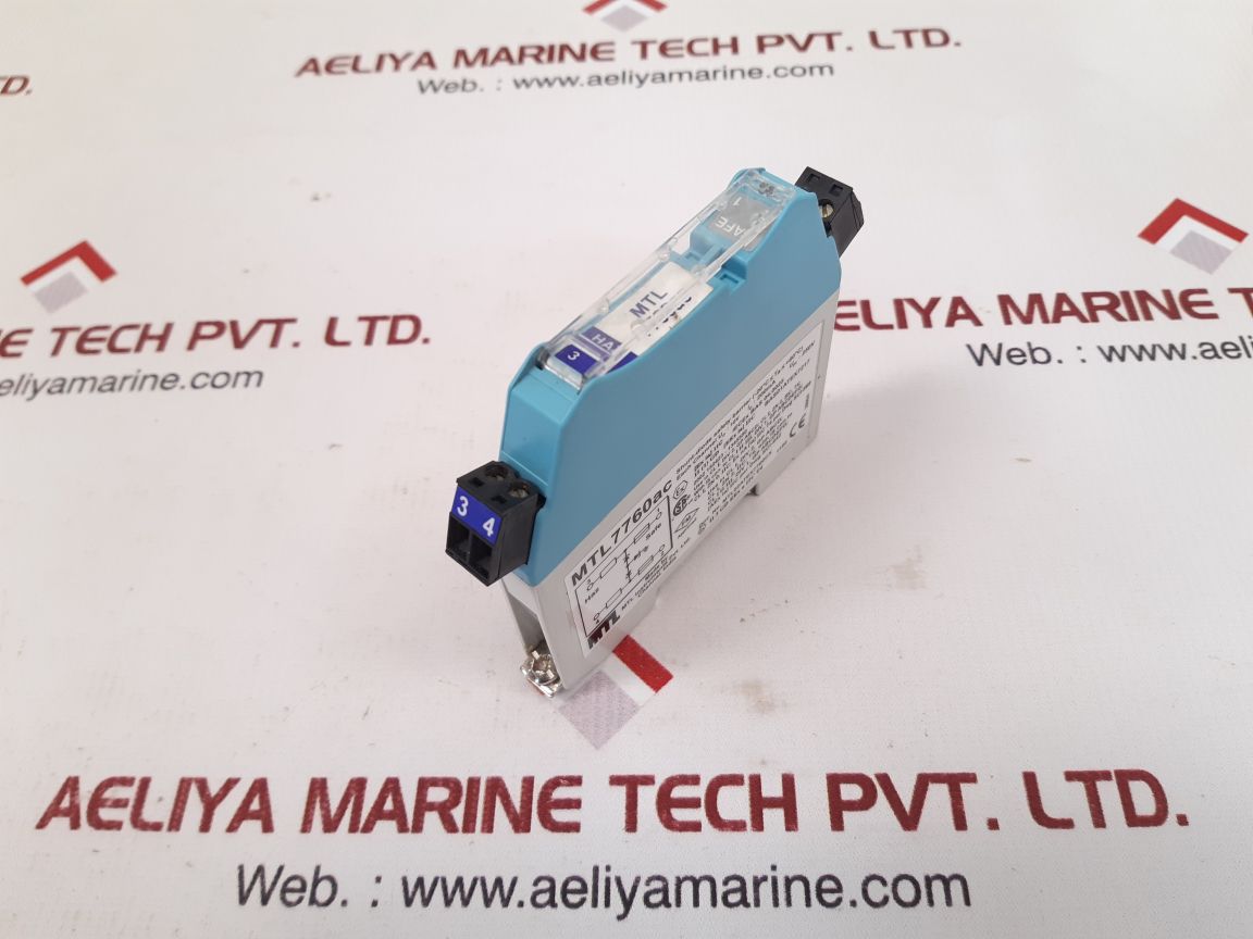Mtl instruments mtl7760ac shunt-diode safety barrier