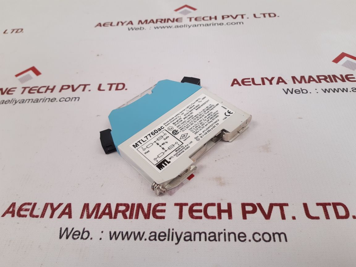 Mtl instruments mtl7760ac shunt-diode safety barrier