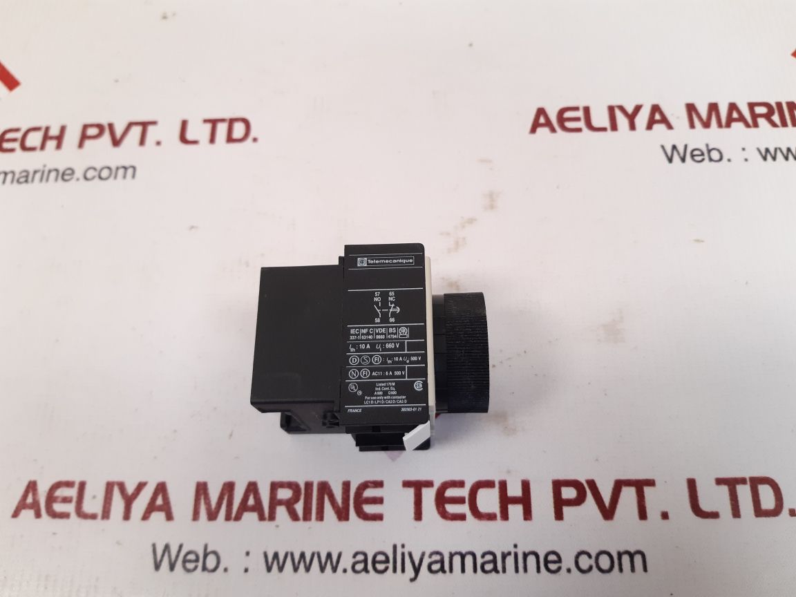 Telemecanique la3dr2 time delay block