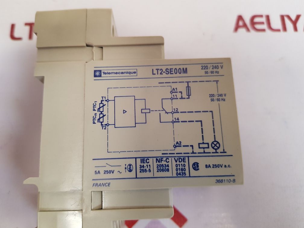 Telemecanique lt2-se00m thermistor protection relay New 