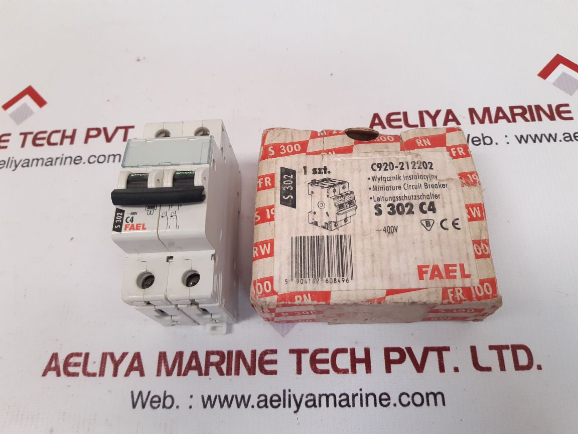 Fael s 302 c4 miniature circuit breaker