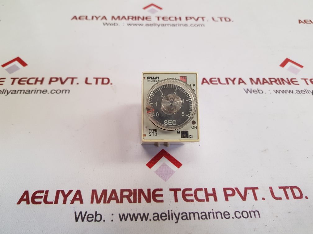 Fuji electric st3p a-a timer 0 to 5 sec.