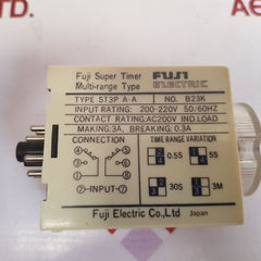 Fuji electric st3p a-a timer 0 to 5 sec.