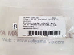 Quincy krdb422 solid state timer 10-1000 sec
