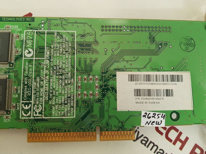 Ati 109-48400-00 rage pro turbo video card 
