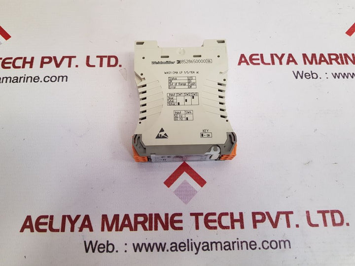 Weidmüller was1 cma lp 1/5/10a ac current transmitter 8528650000 06