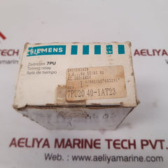 Siemens 7pu2040-1at23 timing relay 