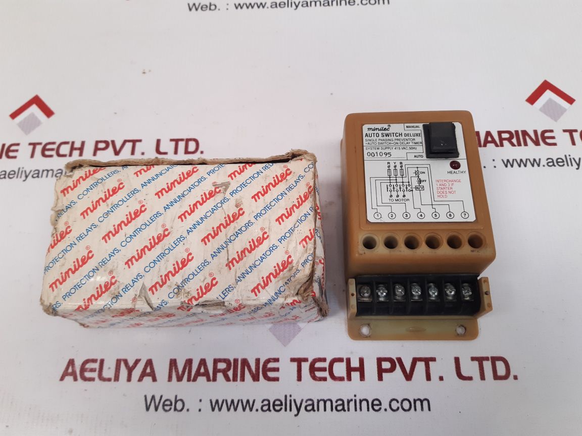 Minilec 001095 on delay timer