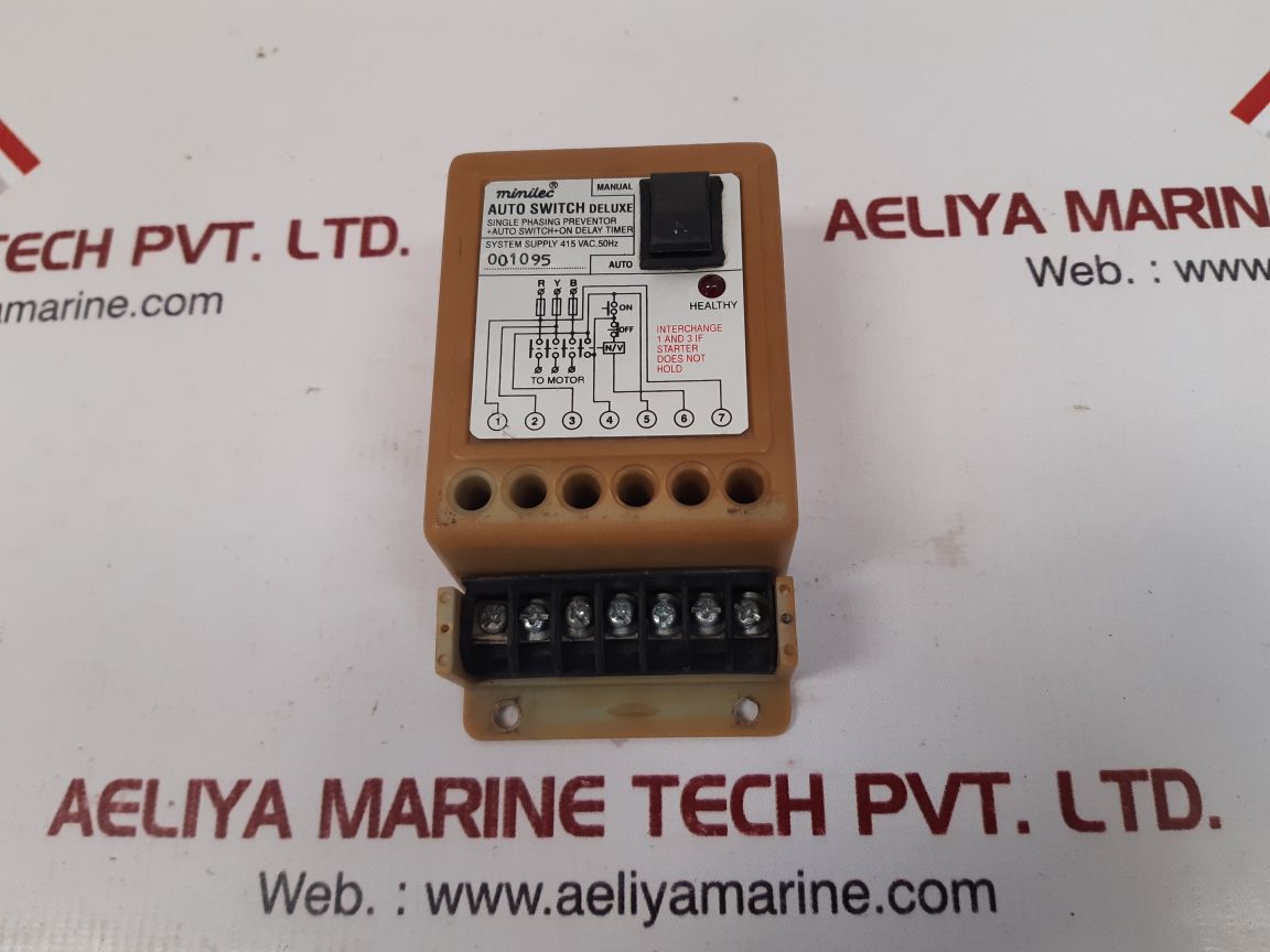 Minilec 001095 on delay timer