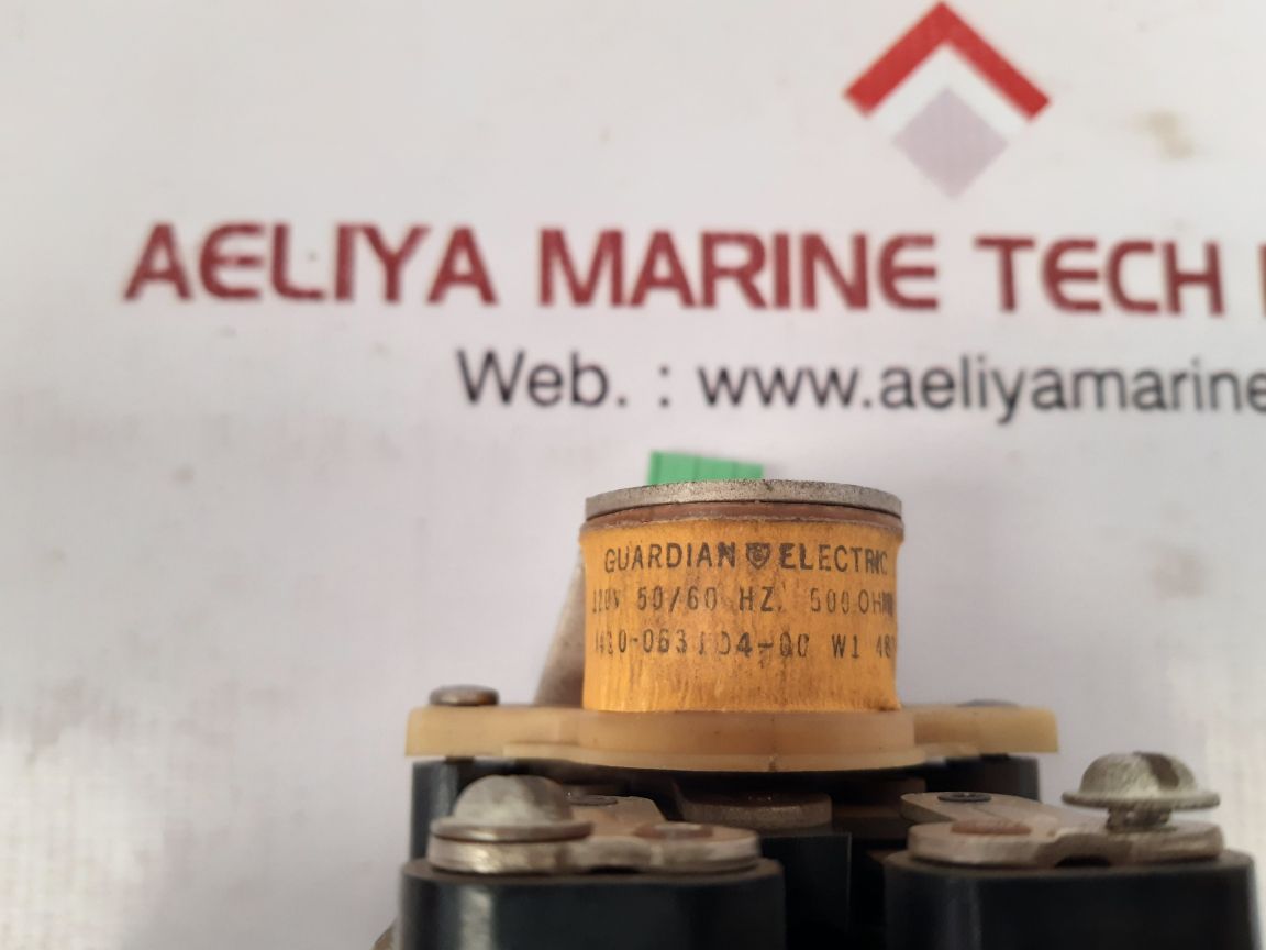 Guardian electric 2600u-dpdt-120a power relay