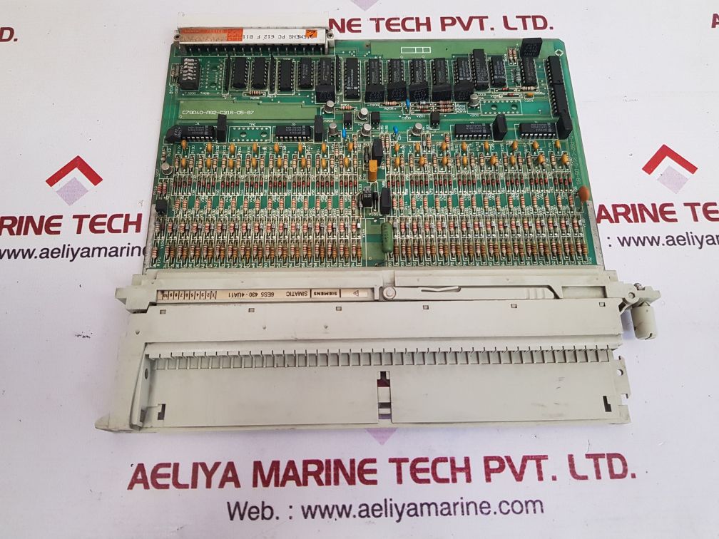 Siemens simatic 6es5 430-4ua11 digital input unit