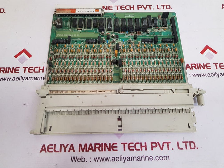 Siemens simatic 6es5 430-4ua11 digital input unit
