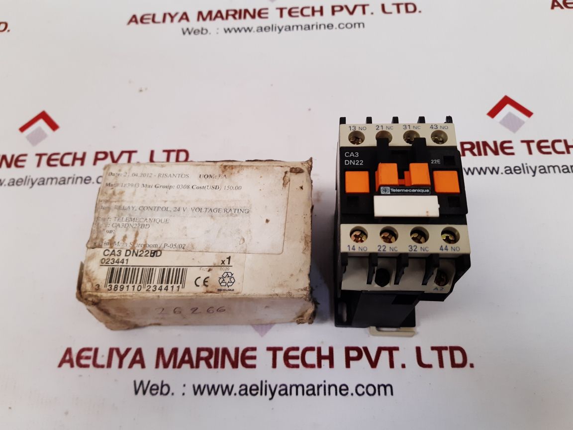 Telemecanique ca3 dn22 control relay NEW
