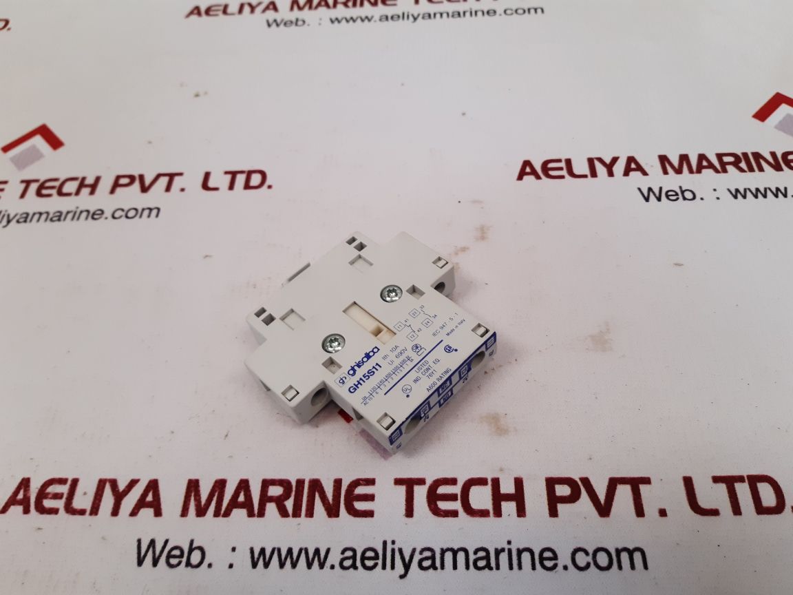 Ghisalba gh15s11 auxiliary contact 