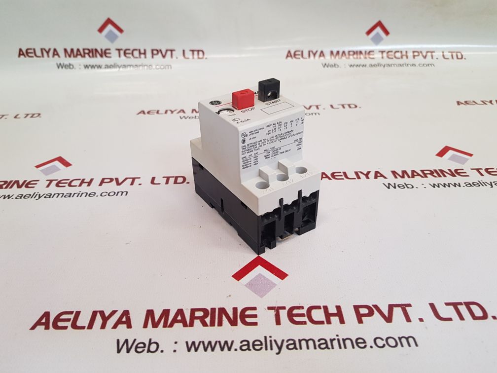 General Electric Sfkoi Manual Motor Starter 600V Ac 6,3A