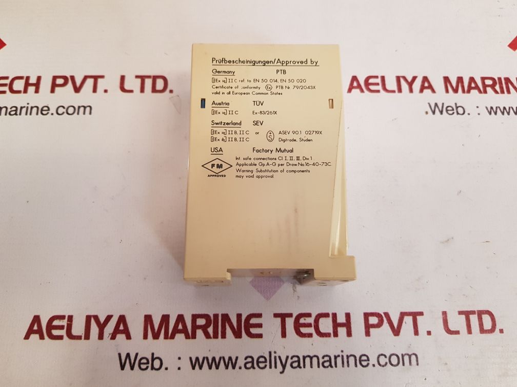 Pepperl+fuchs we77/ex1-bi relay contact output