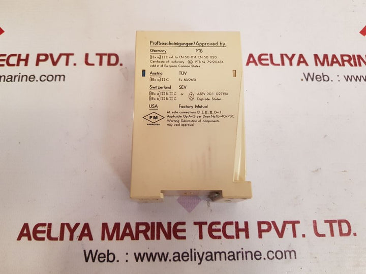 Pepperl+fuchs we77/ex1-bi relay contact output