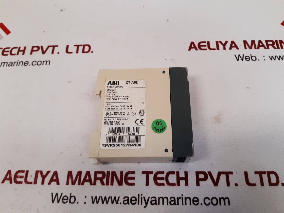 Abb ct-are off delay time relay 1svr550127r4100 new