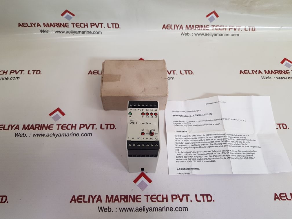 Ets elektronik ets smb 3 malfunction detector
