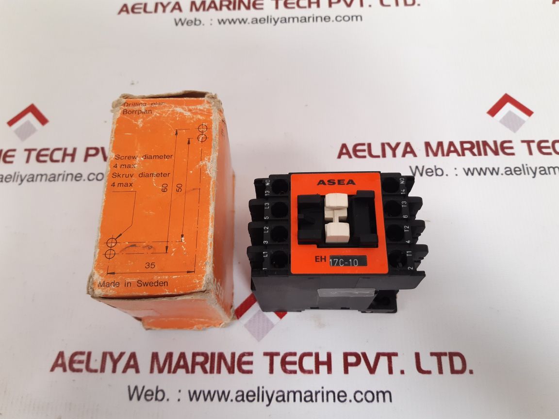 Asea eh 17c-10 aux. contactor