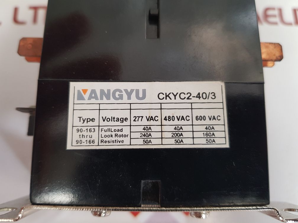 Angyu ckyc2-40/3 contactor