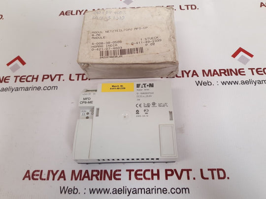 Eaton moeller mfd cp8-me control module/cpu, power supply 