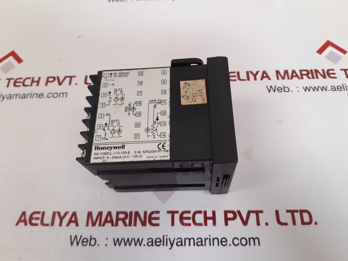 Honeywell dc1030 thermostat temperature control dc1030cl-110-100-e