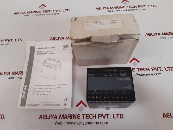 Deif mtr-2-315 multi transducer