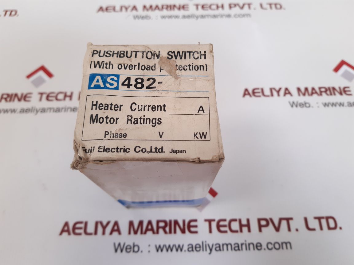 Fuji electric as482-5g pushbutton switch