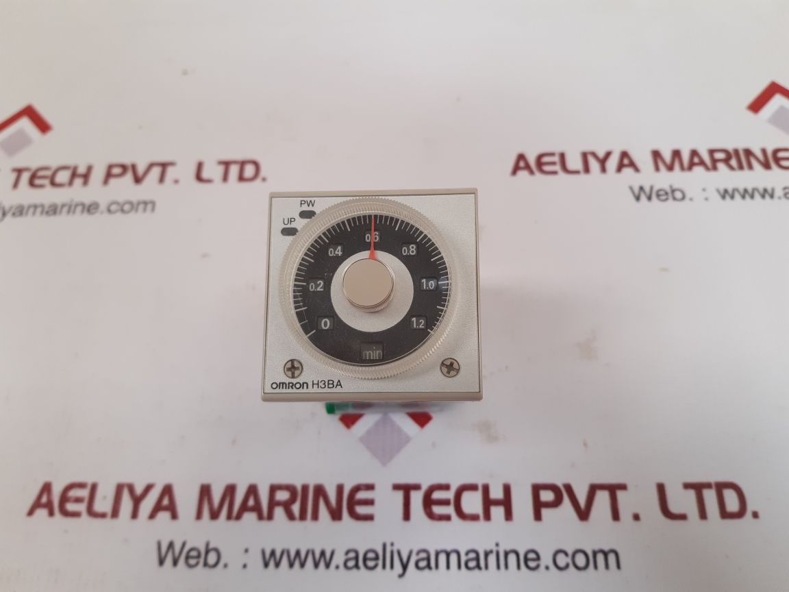 Omron h3ba-n8h solid state timer 1.2s to 300h new