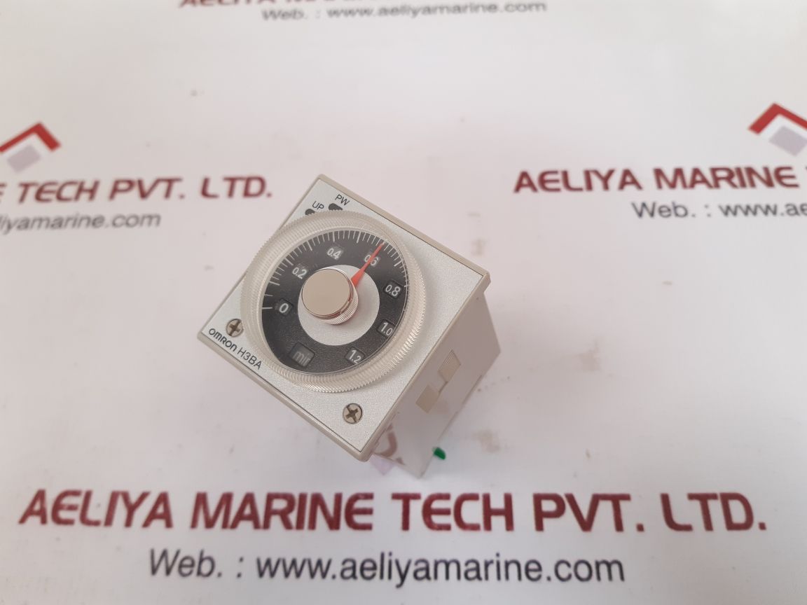 Omron h3ba-n8h solid state timer 1.2s to 300h new