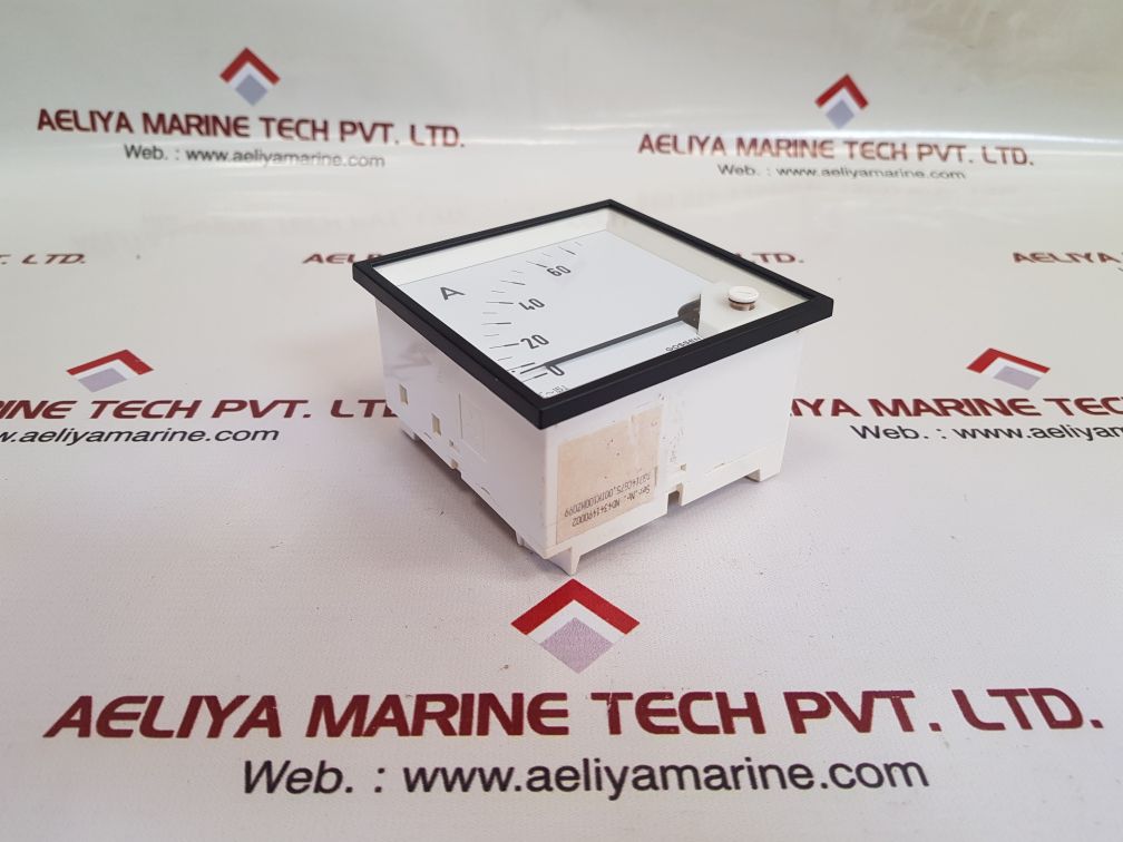 Gossen 75/5a 15...45...65...400hz analog panel ammeter