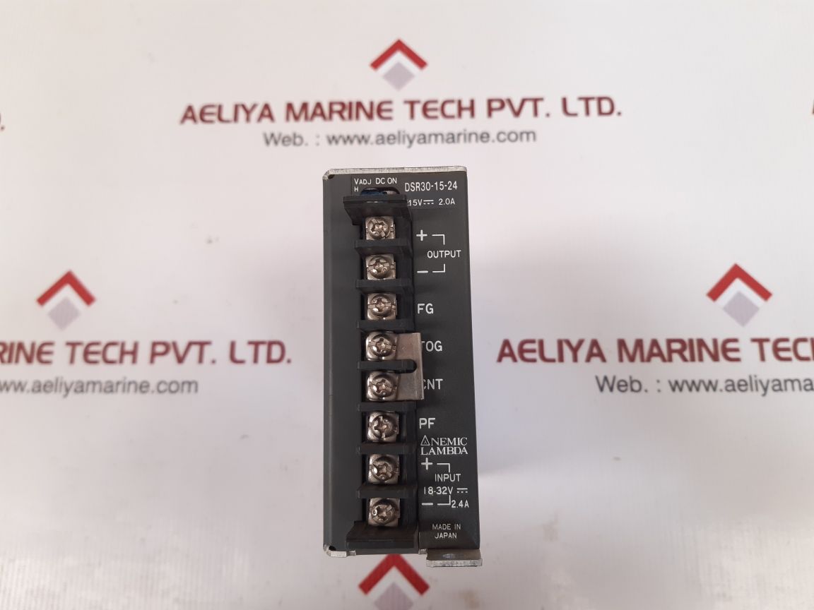 Nemic lambda dsr30-15-24 switching regulator dc.power supply
