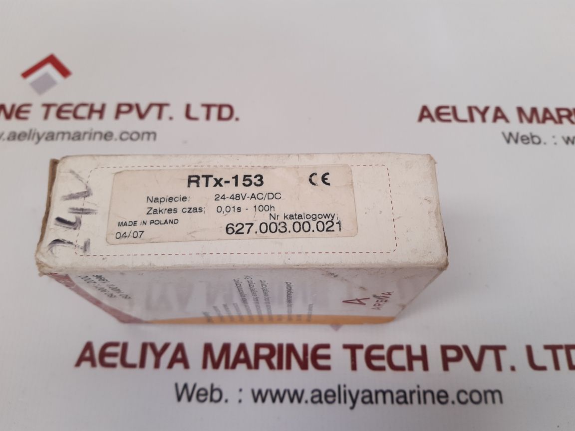 Areva rtx-153 time relay new