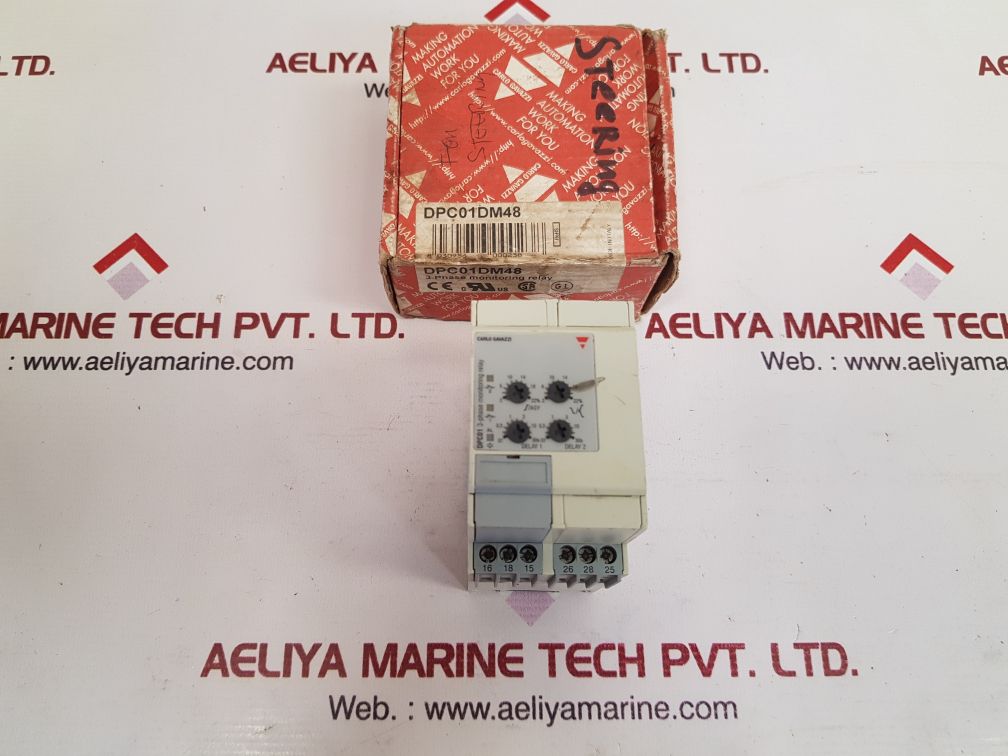 Carlo gavazzi dpc01dm48400hzb013 3-phase monitoring relay