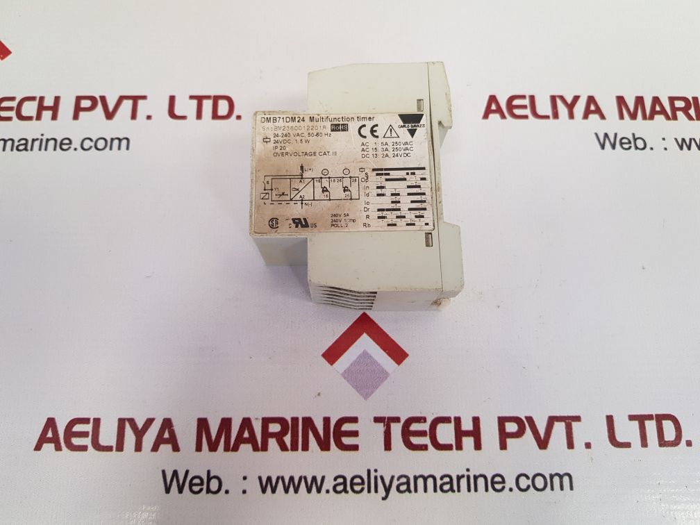Carlo gavazzi dmb71dm24 multifunction timer
